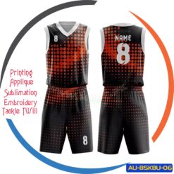 Customized Team Sublimation Basketball Uniform AU-BSKBU-06