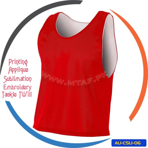 Practice Sports Vest Soccer Team AU-CSU-06