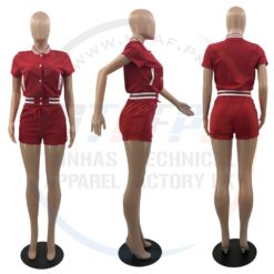 Custom crop top varsity Jacket set manufacturer MTAFPK VJCTSLM 01 2 Copy