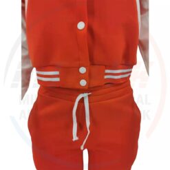 Custom crop top varsity Jacket set manufacturer MTAFPK VJCTSLM 01 3 Copy