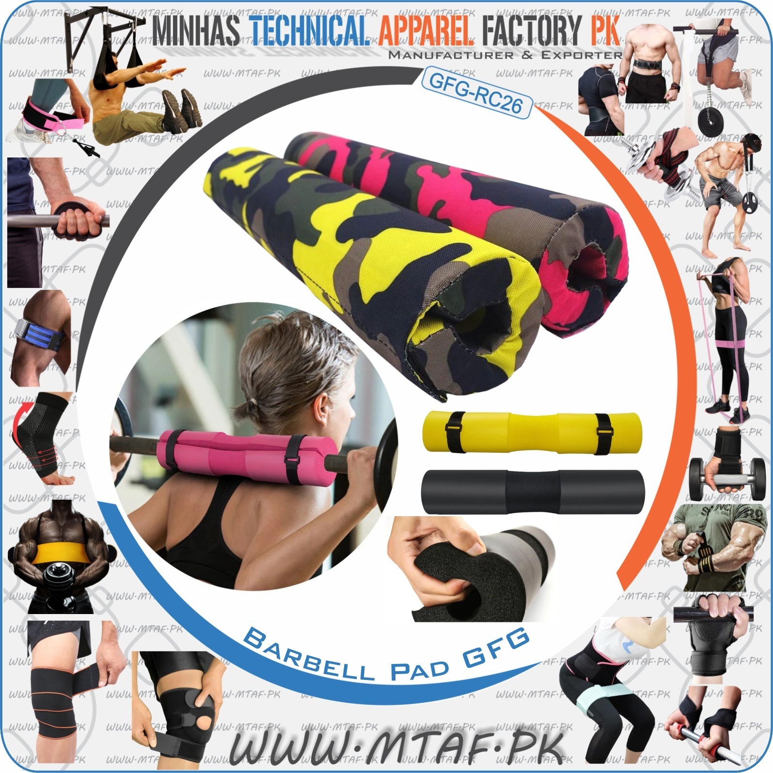 Coussin De Protection Pour Barre De Squat - Confort Nuque Et épaules, Rembourrage épais, Antidérapant, Vert, Pour Musculation, Fitness