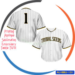 Crop Top Baseball Jersey for Women Full Button Mesh Embroidered Team Name 5 Crop Top Baseball Jersey for Women Full Button Mesh Embroidered Team Name AU-BBU-101