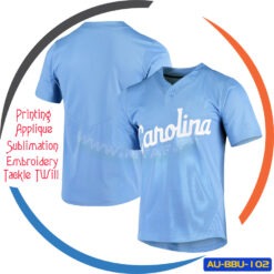 Mens Premium Button Down Baseball Jersey Team Uniform AU-BBU-102