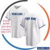 Custom Baseball Jersey for Men Full Button Mesh Embroidered Team Name & Numbers 6 Custom Baseball Jersey for Men Full Button Mesh Embroidered Team Name & Numbers AU-BBU-103