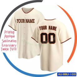 Custom Baseball Jersey for Men Full Button Mesh Embroidered Team Name & Numbers AU-BBU-103