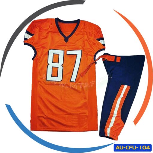 American Football Uniform Wholesale Seattle City Stitched Game American Football Jersey and Pant AU-CFU-104