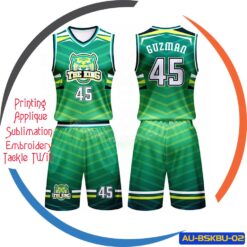 High Quality Men Sports Sublimation basketball kit AU-BSKBU-02
