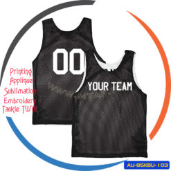 Custom Youth Basketball Jerseys Adults Reversible Basketball Uniforms AU-BSKBU-103
