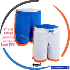 Practice Jerseys Basketball Reversible Game Short Uniform Set AU-BSKBU-105