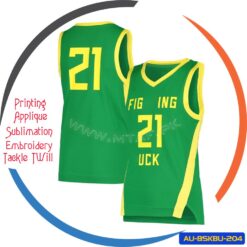 Custom Basketball Jersey Embroidery Logo 4 inch AU-BSKBU-204