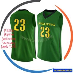 Custom Basketball Jersey Embroidery Logo 4 inch AU-BSKBU-204