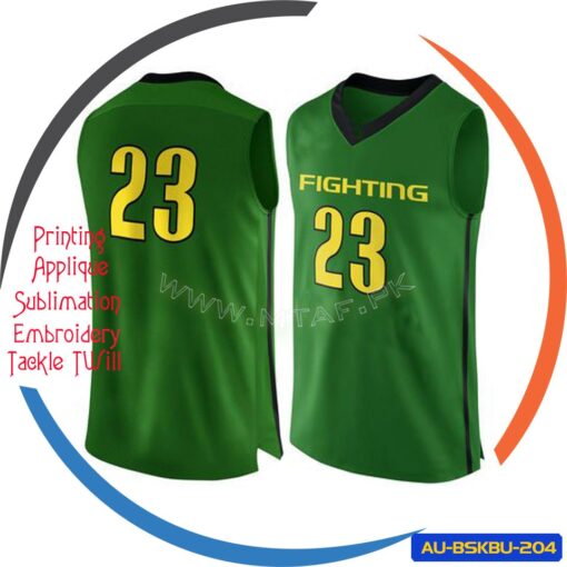 Custom Basketball Jersey Embroidery Logo 4 inch AU-BSKBU-204