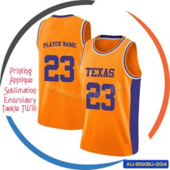 Custom Basketball Jersey Embroidery Logo 4 inch AU-BSKBU-204