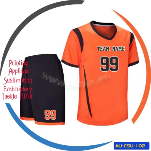New design soccer uniform for clubs teams AU-CSU-102