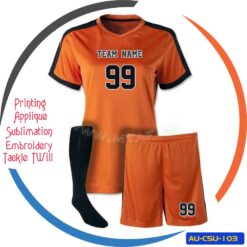 Custom Soccer Uniform Soccer Wear Shirts & Short Designs AU-CSU-103