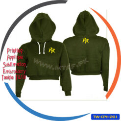 Custom Training Cropped Hoodie TW-CPH-201