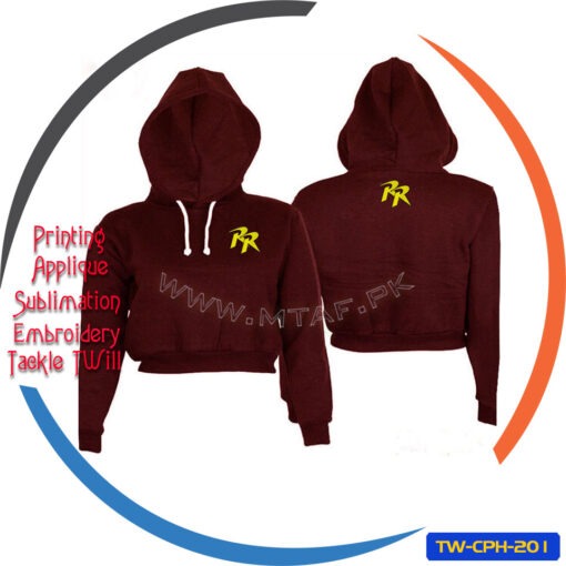 Custom Training Cropped Hoodie TW-CPH-201