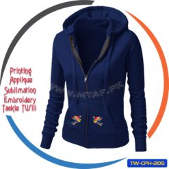 Hot Sales Blank Full Zip Up Hoodie TW-CPH-205