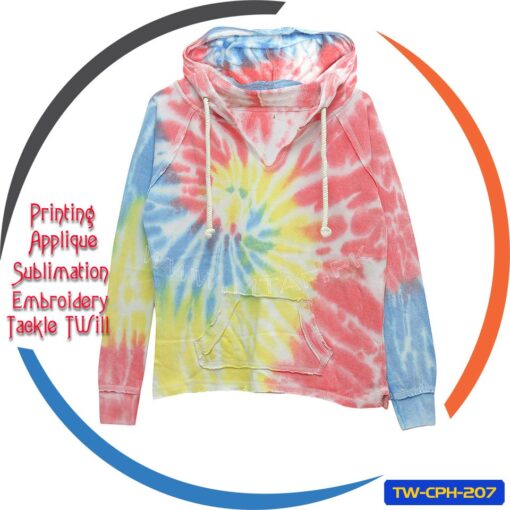 Tie Dye Hoodie Rambo TW-CPH-207