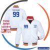 Custom Chenille Embroidery Leather Sleeve Baseball Letterman Varsity JacketTW-VJLS-104